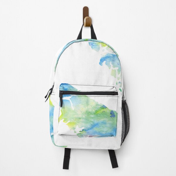 Item preview, Blue Yellow Green Watercolour Vancouver Island designed and sold by K Sherman Art.