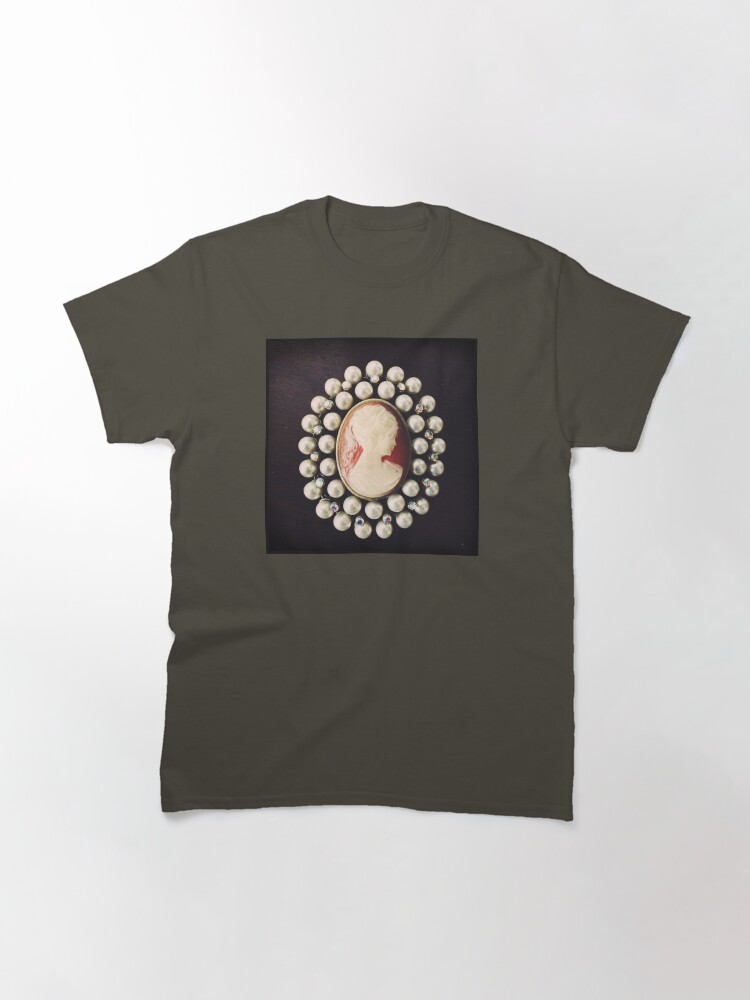 Alternate view of Classic Vintage Cameo - Art Photo - Jewelry Inspired Gift Classic T-Shirt
