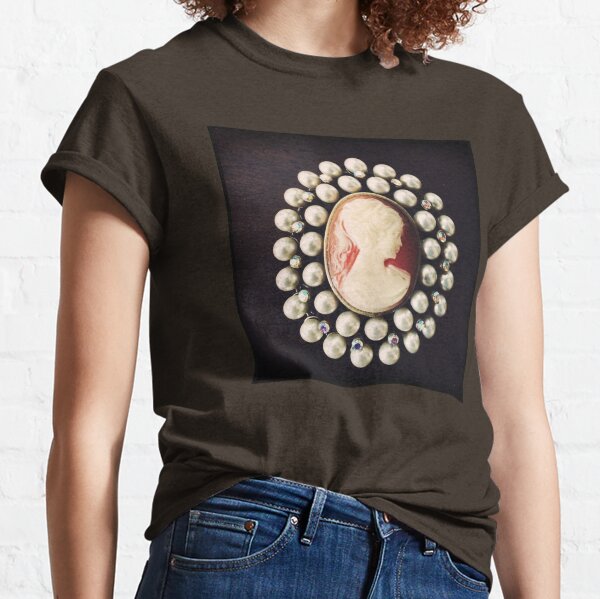 Classic Vintage Cameo - Art Photo - Jewelry Inspired Gift Classic T-Shirt