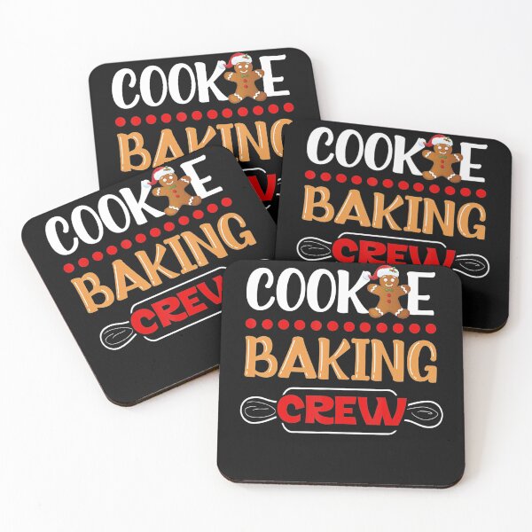 Item preview, Cookie Baking Crew Gingerbread Santa Xmas designed and sold by SusanneVogler.