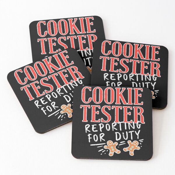 Item preview, Cookie Tester Reporting Duty Funny Xmas Gift designed and sold by SusanneVogler.