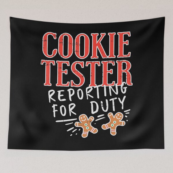 Item preview, Cookie Tester Reporting Duty Funny Xmas Gift designed and sold by SusanneVogler.