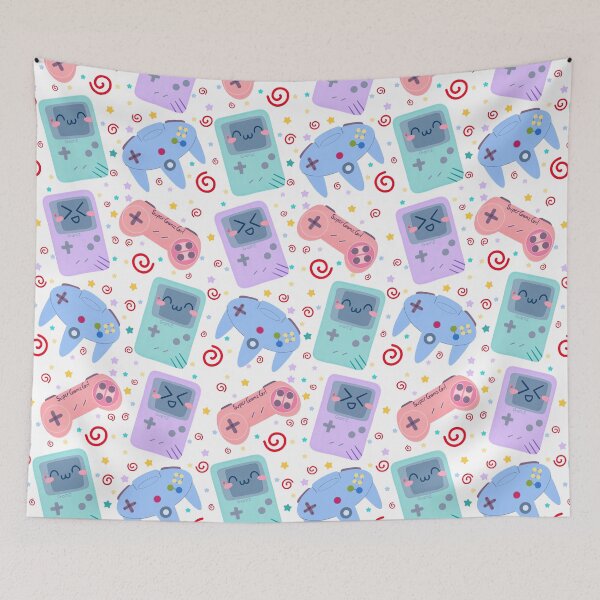 Item preview, Game On Kawaii Retro Videogames designed and sold by MandyRosko.