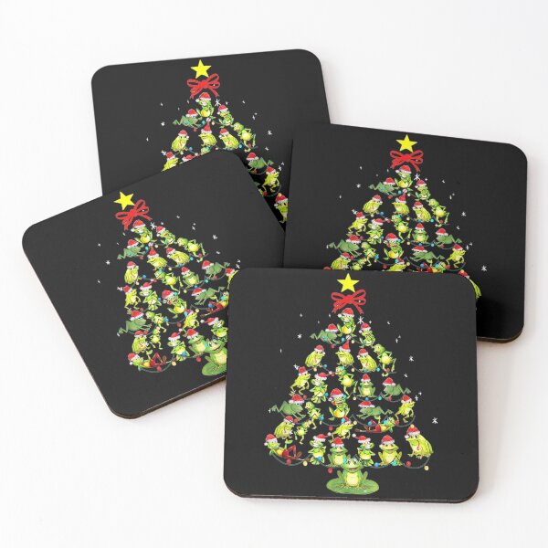 Item preview, Cute Frog Christmas Tree Gift Decor Xmas Tree designed and sold by SusanneVogler.