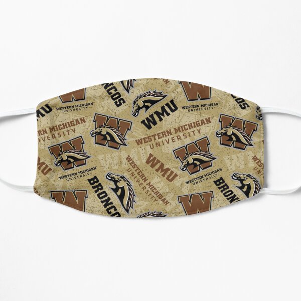 Western Michigan Design Flat Mask