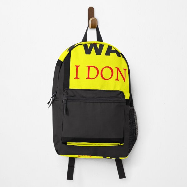 Item preview, Warning I Don't Care designed and sold by QuotesDogma.