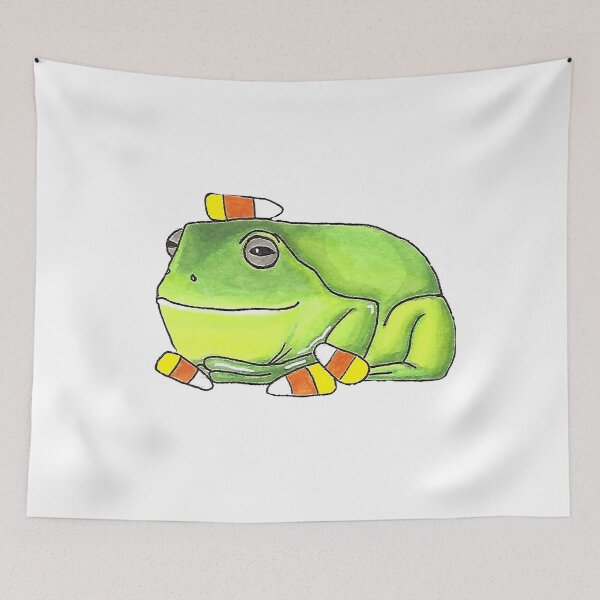 Item preview, Candy Corn Frog designed and sold by rachelljjones.