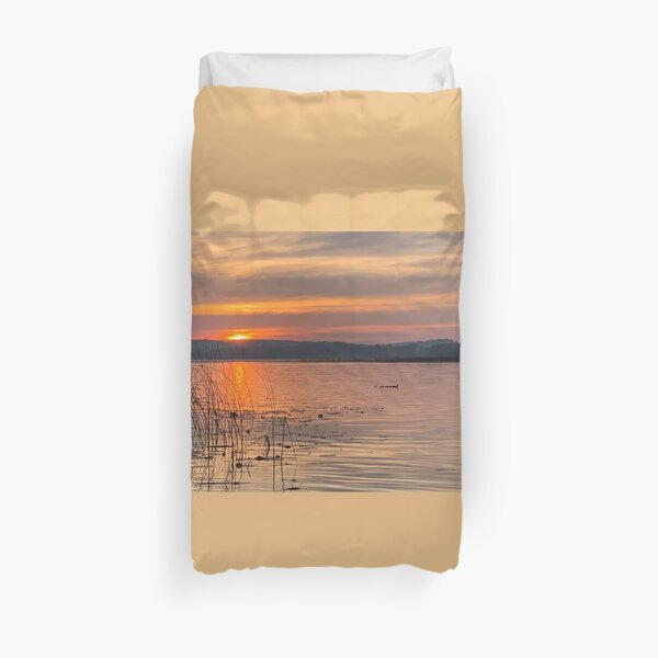 Momma and Her Ducklings Duvet Cover