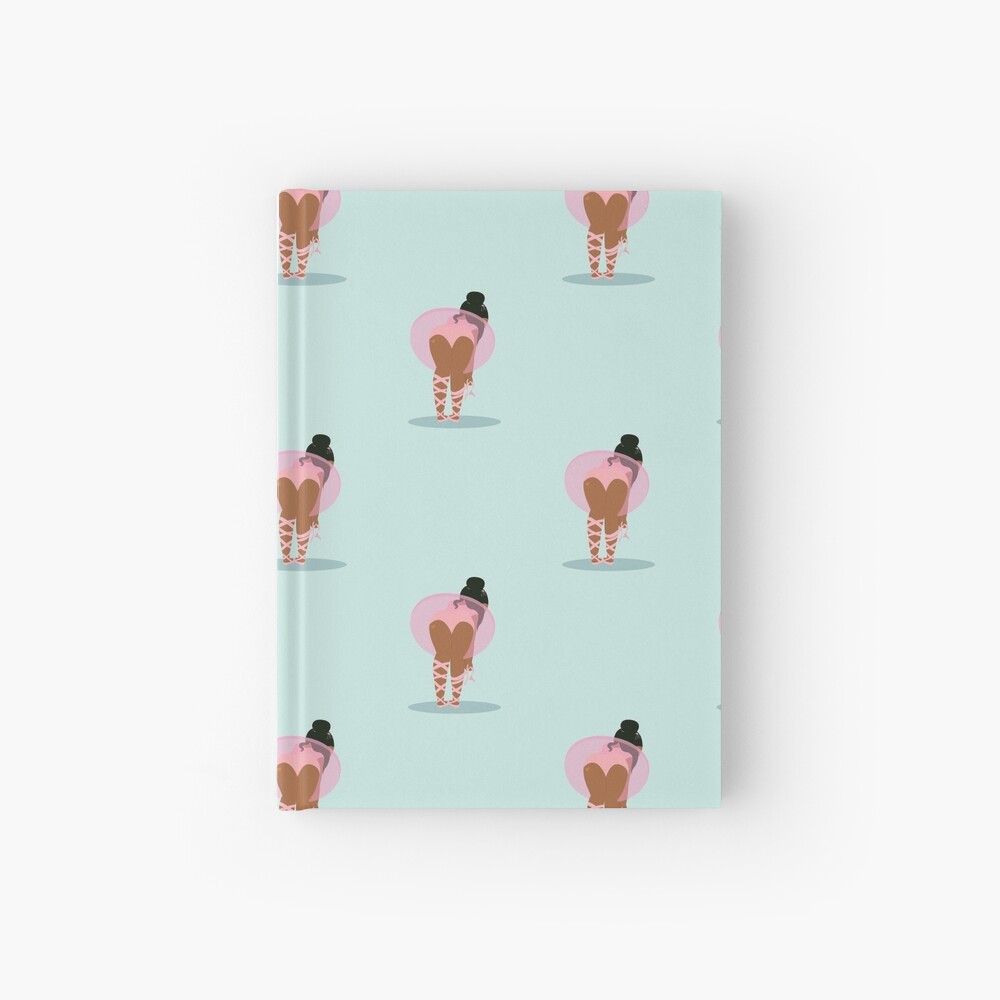 Perfectionist In Pink {Seafoam BG} Hardcover Journal