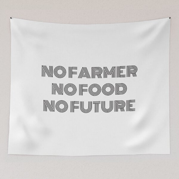 Item preview, No Farmer No Food No Future  designed and sold by RaRa-Design.