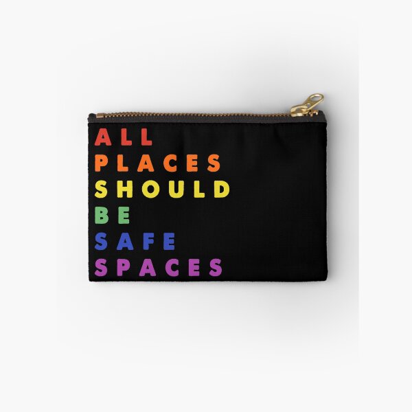 Item preview, All Places Should Be Safe Spaces - Gay Pride designed and sold by MoopCatSwag.