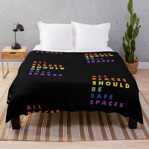 Item preview, All Places Should Be Safe Spaces - Gay Pride designed and sold by MoopCatSwag.