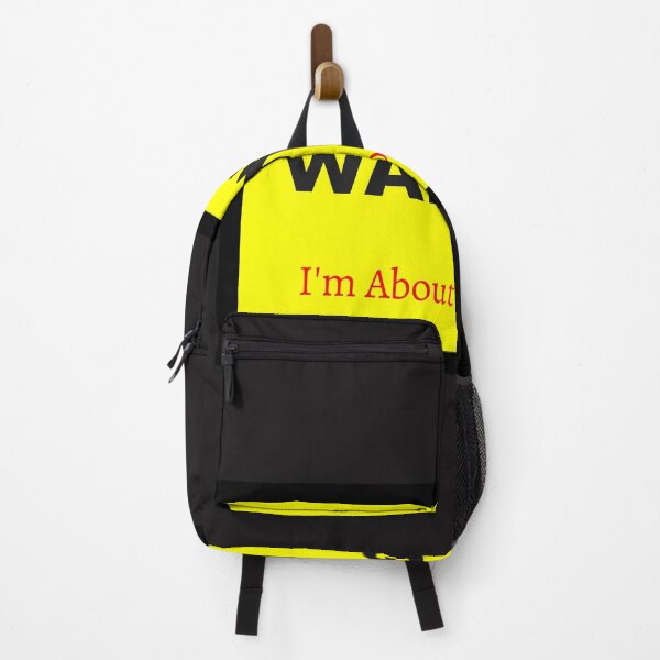 Item preview, Warning I'm About to Explode designed and sold by QuotesDogma.