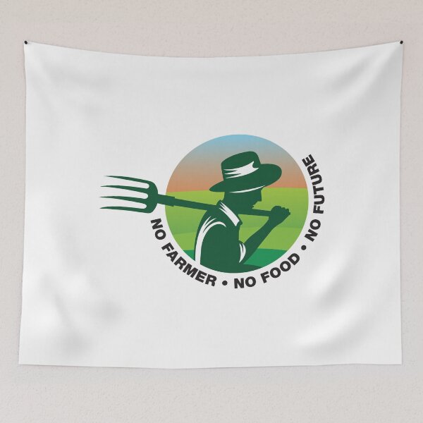 Item preview, No Farmer No Food No Future  designed and sold by RaRa-Design.