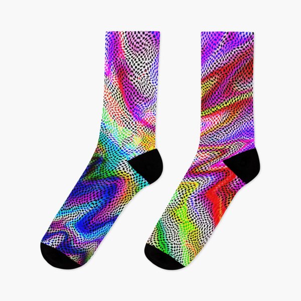 Item preview, Psychedelic Rainbow Checkboard designed and sold by UtopiaVision.