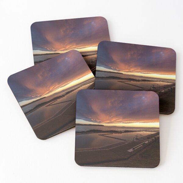 Item preview, First Light at Diamond Beach Rock Pool designed and sold by Luxurypete.
