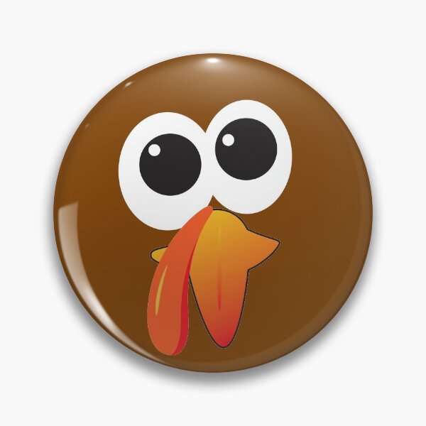 Item preview, Silly Turkey Face Funny Thanksgiving Humor designed and sold by RoguePixel.