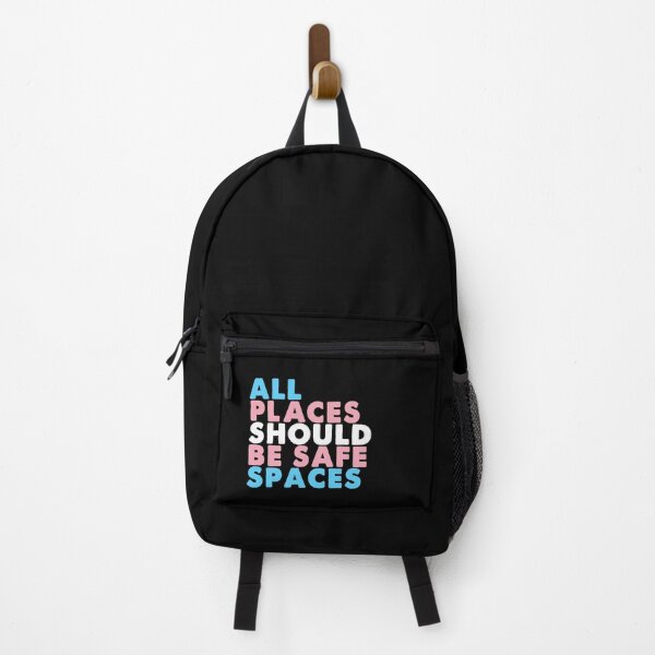 Item preview, All Places Should Be Safe Spaces - Trans Pride designed and sold by MoopCatSwag.