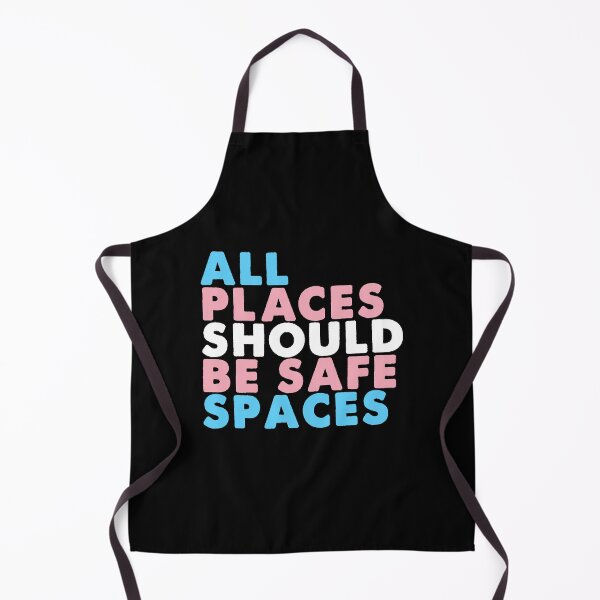 Item preview, All Places Should Be Safe Spaces - Trans Pride designed and sold by MoopCatSwag.