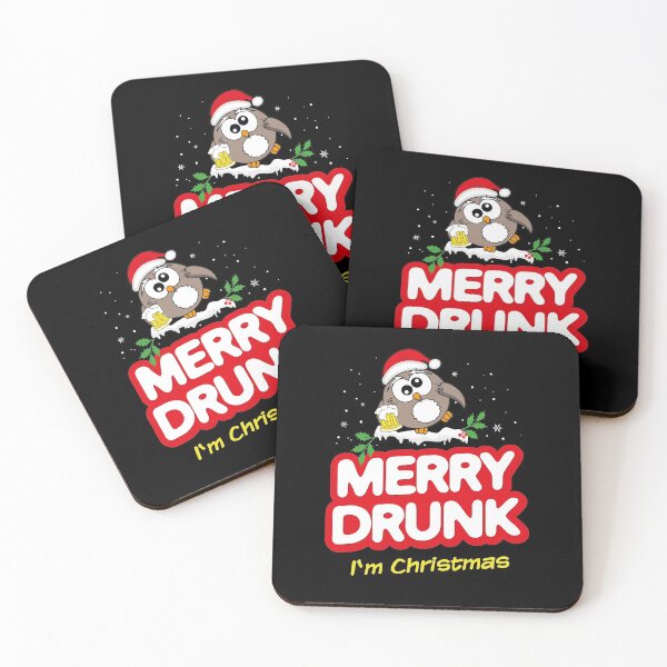 Item preview, Celebrating Christmas Drunk Beer Funny Sayings designed and sold by teeseeds.