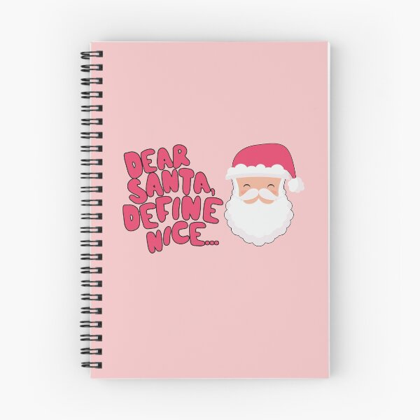 Item preview, Dear Santa Define Nice designed and sold by maxine cunanan.