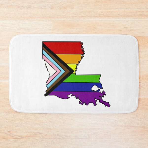 Item preview, Louisiana progress pride flag  designed and sold by TheUndeadDesign.
