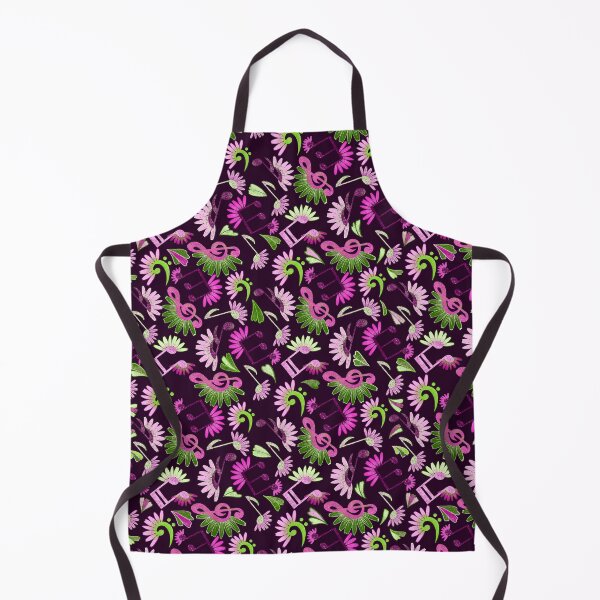 Item preview, floral musical symbols and notations designed and sold by Maitri-Sanghvi1.