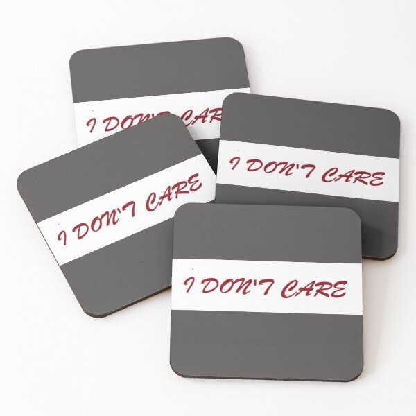 Item preview, Keep Calm because I DON'T CARE designed and sold by findsbyjune374.