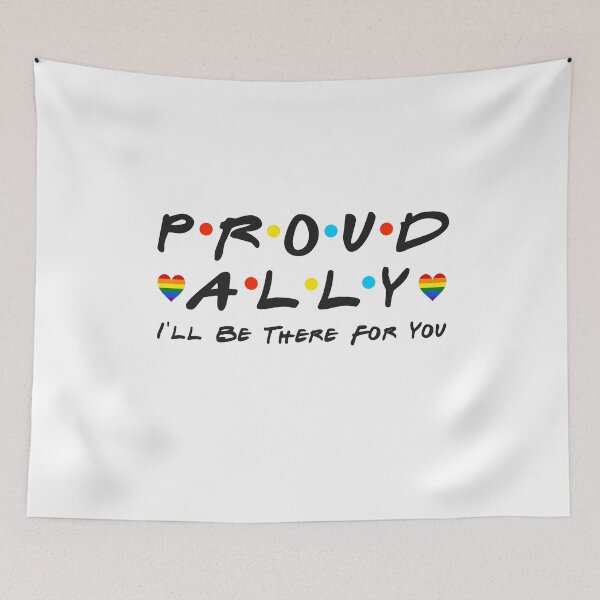 Item preview, Proud Ally - LGBT Ally designed and sold by MoopCatSwag.