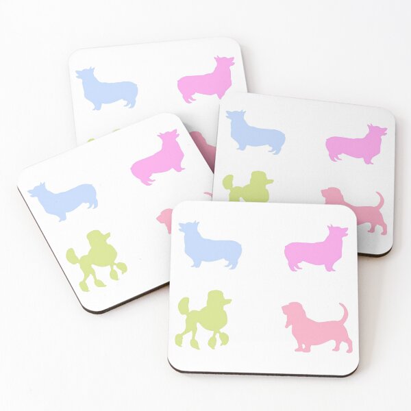 Item preview, dog pack cute kawaii cartoon dogs designed and sold by NancyArtDesigns.