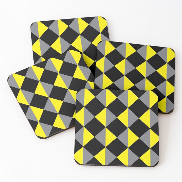 Item preview, Gray and Yellow Diamonds designed and sold by JockArts.