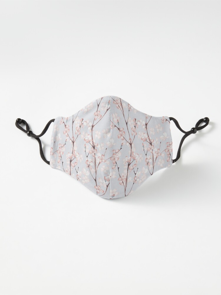 Alternate view of Blossom. Watercolor seamless floral pattern Mask