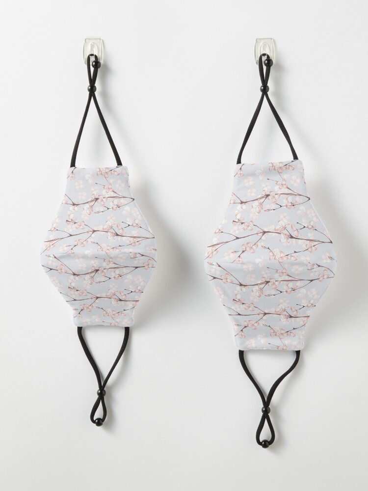 Alternate view of Blossom. Watercolor seamless floral pattern Mask