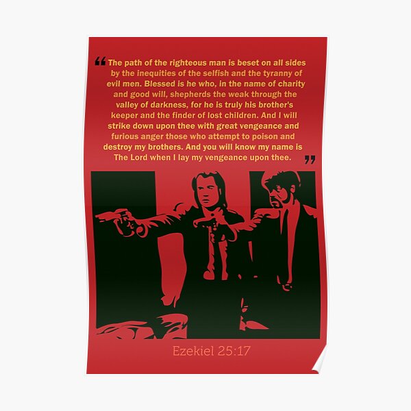 pulp fiction ezekiel verse pulp fiction ezekiel verse
