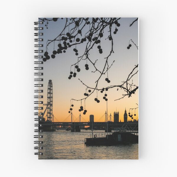 Item preview, River Thames London Winter Sunset designed and sold by LP-Images.