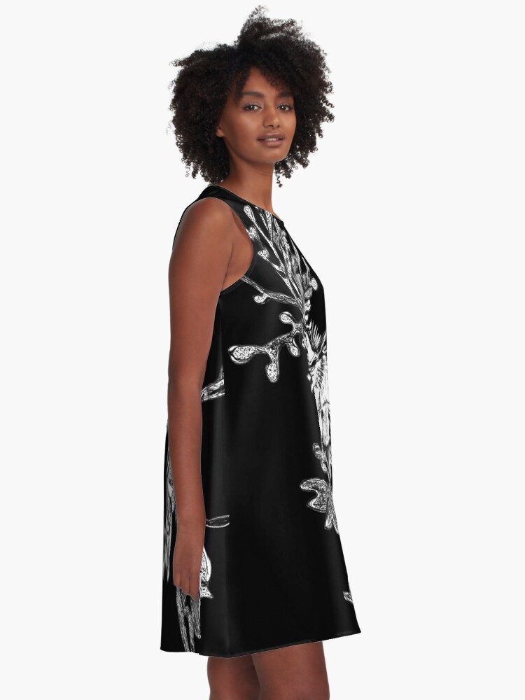 Alternate view of Carl the Leafy Sea Dragon A-Line Dress
