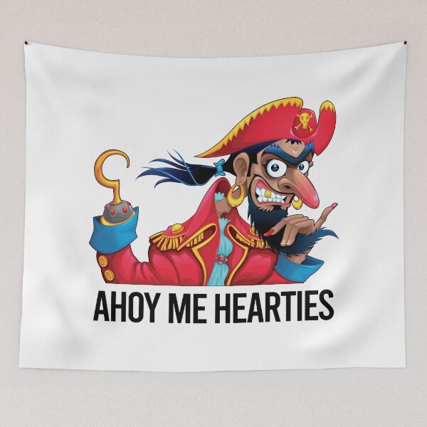 Item preview, Pirate - Ahoy Me Hearties designed and sold by randomorder.