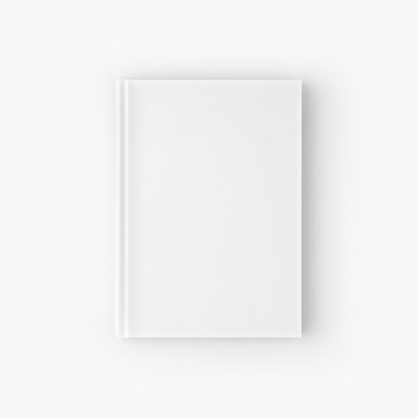 Plain white color. Hardcover Journal