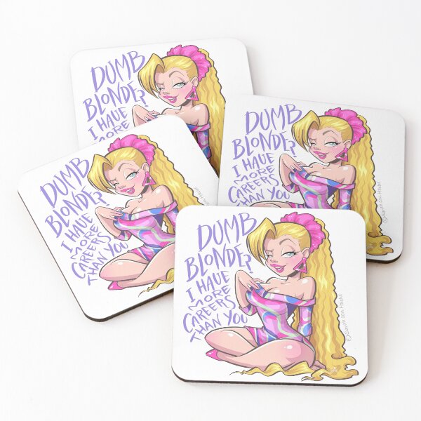 Item preview, Not a dumb blonde designed and sold by sarahconhache.