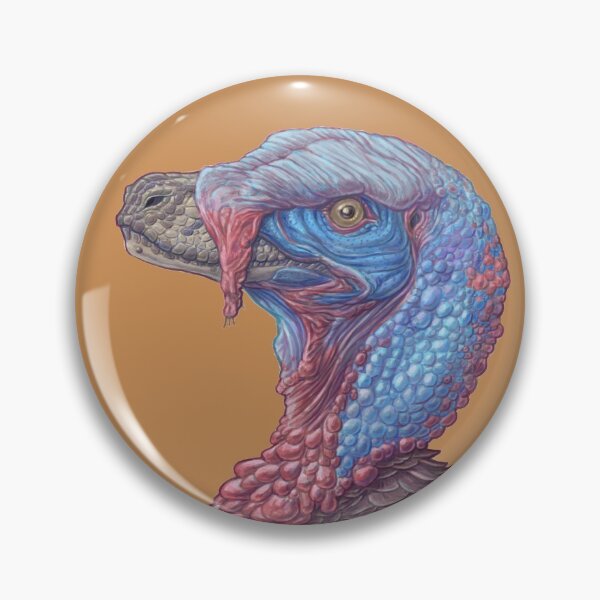 Item preview, Murder Turkey (Velociraptor mongoliensis) designed and sold by CoffeeBlack Illustration.