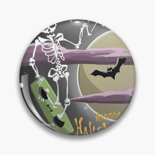 Item preview, Halloween kitesurfing design designed and sold by Nick Shevchenko.