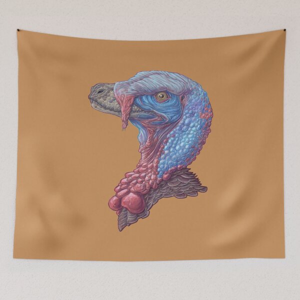 Item preview, Murder Turkey (Velociraptor mongoliensis) designed and sold by CoffeeBlack Illustration.