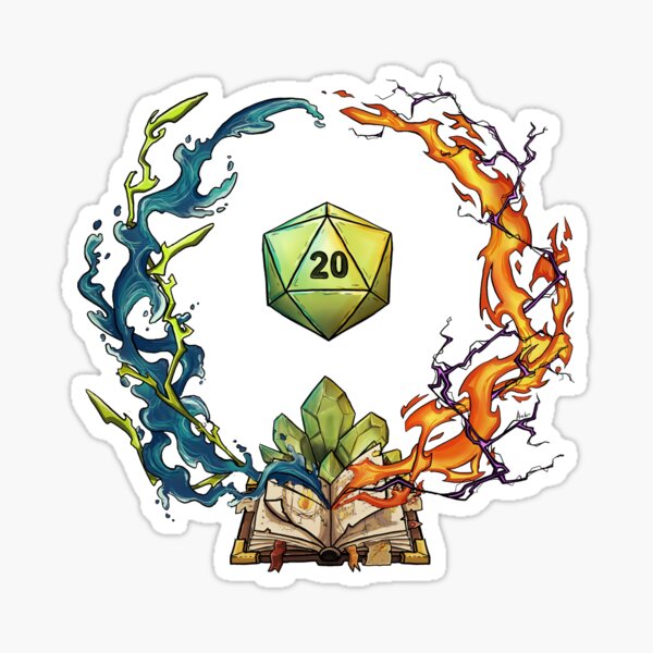 Item preview, DnD - wizard class symbol designed and sold by Avalon18.