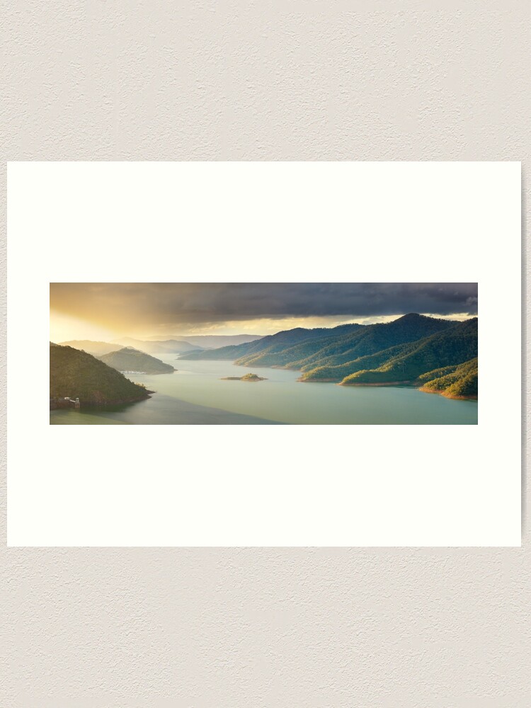 Alternate view of Lake Eildon, Victoria, Australia Art Print