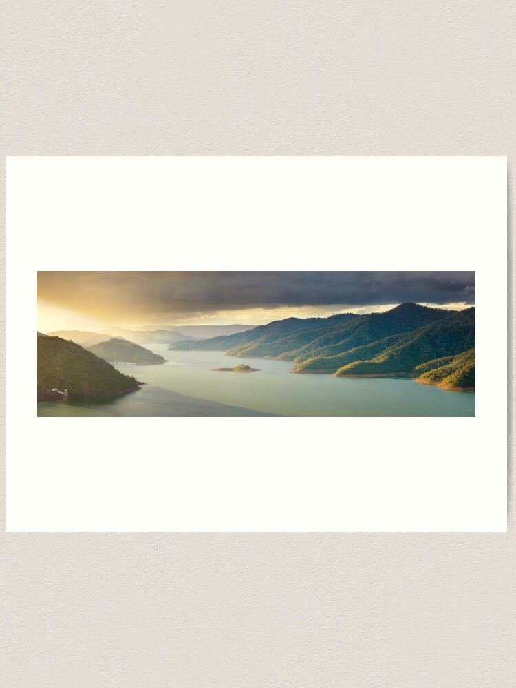 Alternate view of Lake Eildon, Victoria, Australia Art Print