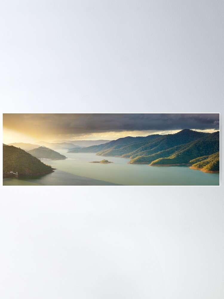 Alternate view of Lake Eildon, Victoria, Australia Poster