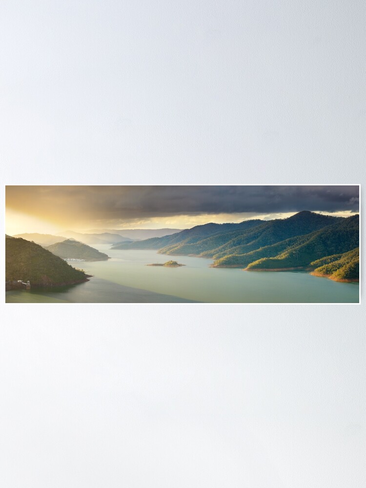 Alternate view of Lake Eildon, Victoria, Australia Poster
