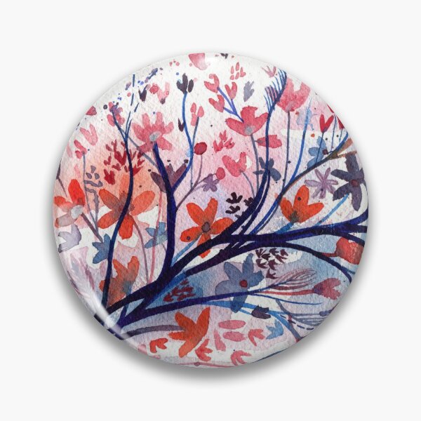 Item preview, Posy for Claire - Intuitive abstract watercolour painting of flowers designed and sold by klbailey.