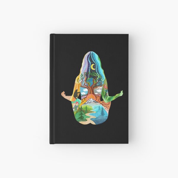 Yoga Gal Hardcover Journal