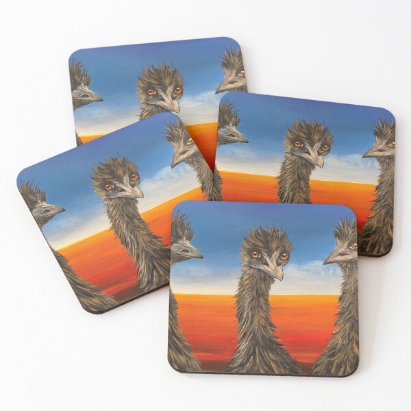Item preview, The Three Emuigos designed and sold by cindy-cross.